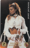 UK Remote Memory Phonecard - Janet Jackson Superb Mint Condition - Emissions Entreprises