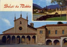 Saluti Da Bobbio - Piacenza - Formato Grande Viaggiata – At - Piacenza