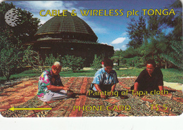 Tonga GPT Phonecard (Fine Used) Code 1CTGA - Tonga