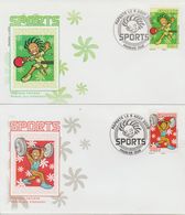 Polynésie Française 2008 Sports 840-841 - FDC