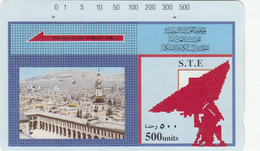 Syria  Phonecard 500u Tamura - Superb Used - Syrien