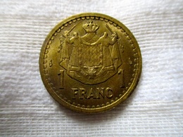 Monaco 1 Franc 1943 - 1922-1949 Louis II