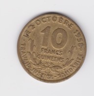 Rare 10 Francs Guinéens De L'indépendance. 1959 TTB - Guinée