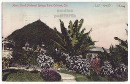 OAKLAND CA, PIEDMONT SPRINGS MUSIC STRAND, C1907 Vintage California Postcard - Oakland