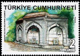 Turkey - 2018 - Historical Fountains - Sultan Suleyman - Mint Stamp - Unused Stamps