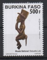 Burkina Faso 2017 Mi. ? Musée National Museum Statuette Lobi 1 Val. ** - Burkina Faso (1984-...)