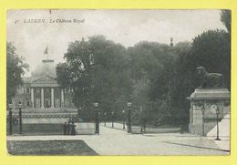 * Laken - Laeken (Brussel - Bruxelles) * (nr 41) Le Chateau Royal, Koninklijk Paleis, Palais, Lion, Fence, Animée, TOP - Laeken