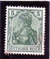B - 1902 Germania - Impero - Allegoria (linguellato) - Unused Stamps