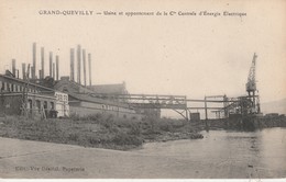 76 - LE GRAND QUEVILLY - Usine Et Appontement De La Cie Centrale D' Energie Electrique - Le Grand-Quevilly