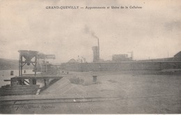 76 - LE GRAND QUEVILLY - Appontements Et Usine De La Cellulose - Le Grand-quevilly