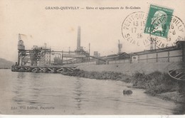 76 - LE GRAND QUEVILLY - Usine Et Appontements De St Gobain - Le Grand-Quevilly