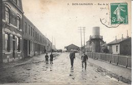DON - SAINGHIN - Rue De La Gare - Sup Rare - Andere Gemeenten
