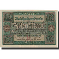 Allemagne, 10 Mark, 1920, KM:67a, 1920-02-06, SPL - 10 Mark