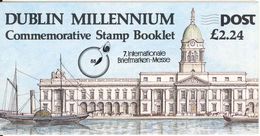 IRELAND, Booklet 30b, 1988, Millennium Dublin - Carnets