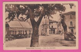 VAUCLUSE - BEDARRIDES , Place Du 4 Septembre , Café Du Commerce - Bedarrides