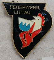 SAPEURS POMPIERS - LITTNAU - SCHWEIZ - SUISSE - FEUERWEHR - FIREFIGHTER SWISS -   (10) - Pompiers