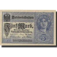 Allemagne, 5 Mark, 1917, KM:56a, 1917-08-01, SPL - 5 Mark