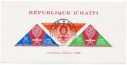 1962 - République D'Haiti - Contribution D'Haiti Pour La Lutte Conter Le Paludisme - Bloc N° 18 - Haiti