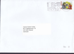 Luxembourg Slogan Flamme 'Timbere Sammelen Mecht Spass' LUXEMBOURG 2011 Cover Lettre ALLERØD Denmark A Europe Timbre - Storia Postale