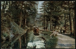 RB 1194 - Early Postcard - Llangollen On The Canal - Canl Boat Denbighshire Wales - Denbighshire