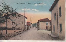 Châtonnay - Saint-Christophe - Carte Colorisée (rare) - Châtonnay