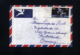 South Africa  Interesting Airmail Letter - Luftpost