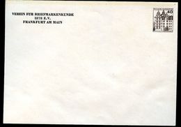 Bund PU111 B2/003a Privat-Umschlag VEREIN BRIEFMARKENKUNDE FRANKFURT 1980 - Enveloppes Privées - Neuves