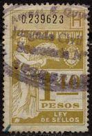 ARGENTINA / Tax - Revenue Stamp / Ley De Sellos - Used - Dienstzegels