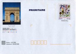 PAP TSC Avec Timbre "Enluminure Française Du XVe Siècle" Et Illust. "Arc De Triomphe (75)" - Prêts-à-poster: TSC Et Repiquages Semi-officiels
