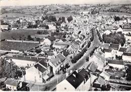 58 - CORBIGNY : L'Avenue Saint Jean Vue Aérienne - CPSM Dentelée Noir Et Blanc Grand Format Postée 1959 - Nièvre - Corbigny