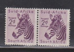 SOUTH AFRICA Scott # 203 MH Pair - Zebra - Ungebraucht
