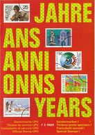 Switzerland / 1989 / UPU / Philatelic Postage Stamps Prospectus, Leaflet, Brochure - Otros & Sin Clasificación