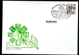 Bund PU111 B2/012 Privat-Umschlag VEREIN WALDSHUT Sost. 1980 - Enveloppes Privées - Oblitérées