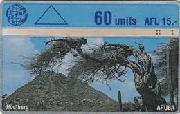 Aruba Phonecard - Hooiberg - 60u - Fine Used - Aruba