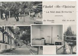 38 )) LA TRONCHE   Chalet Sainte Thérèse, "le Nid Des Enfants"  ANIMEE - La Tronche