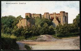 RB 1195 - Early Postcard - Kenilworth Castle Warwickshire - Altri & Non Classificati