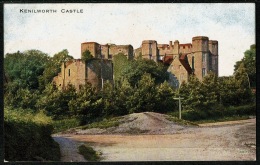 RB 1195 - Early Postcard - Kenilworth Castle Warwickshire - Sonstige & Ohne Zuordnung
