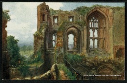 RB 1195 - J. Salmon Postcard - Great Hall & Banqueting Hall Kenilworth Castle Warwickshire - Other & Unclassified