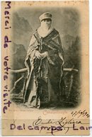 -  CONSTANTINOPLE- ( Turquie ), Dame Turque,  Précurseur, Rare, épaisse, écrite,  1900, TBE, Scans.. - Turquie