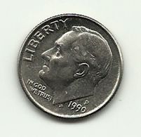 1990 - Stati Uniti 1 Dime P    ------ - 1946-...: Roosevelt