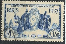 Niger 1937 1.50f Paris Exposition Issue #80 - Gebruikt