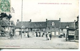 N°4298 A -cpa Juvigny Sous Andaines -un Côté De Lda Place- - Juvigny Sous Andaine