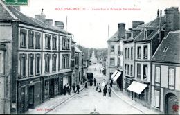 N°4281 A -cpa Moulins La Marche -grande Rue Et Route De Ste Gauburge- - Moulins La Marche