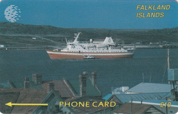 Falkland Islands  Phonecard - Explorer Ship - Fine Used 2CWFB - Falklandeilanden