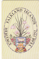 Falkland Islands  Phonecard -Heritage 1991 - Fine Used - Falkland Islands