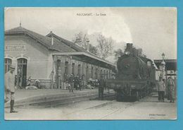CPA Beau Plan Chemin De Fer Train En Gare De BACCARAT 54 - Baccarat