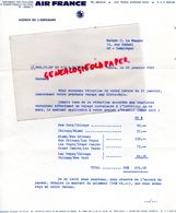 75- PARIS- LETTRE AIR FRANCE- AGENCE DE L' AEROGARE ESPLANADE DES INVALIDES- MME C. LE MONGNE COMPIEGNE -1969 - Verkehr & Transport