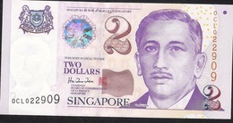 SINGAPORE P38 2 DOLLARS 1999 #OCL  UNC. - Singapur