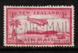 NEW ZEALAND  Scott # C 6 VF USED - Luchtpost