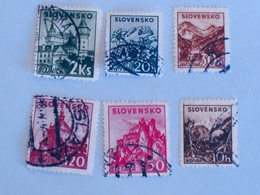 SLOVAQUIE  1940-43   LOT# 5 - Usati